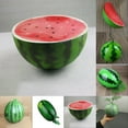 thumbnail image 4 of Bgsha Plastic Artificial Features Sturdy Fine Details Teaching Aids Fruit Model Usage Vibrant S Artificial Watermelon, 4 of 10