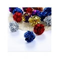 thumbnail image 3 of Topumt 12Pcs Colorful Crinkle Foil Balls Pet Cat Sound Paper Toy, 3 of 5