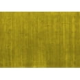 thumbnail image 1 of Ahgly Company Machine Washable Indoor Rectangle Abstract Yellow Contemporary Area Rugs, 8' x 10', 1 of 4