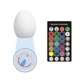 thumbnail image 2 of Lámpara LED con forma de huevo, resistente, impermeable, fácil de usar, con control remoto, luz LED para fiestas en casa, 2 of 10