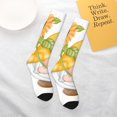 thumbnail image 5 of Balery Sunflower Gnomes5 Printed Novelty Socks Men's Women's Crew Socks Sports Socks Knee High Socks Cotton Socks Quirky and Cool Socks, 5 of 9