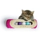 thumbnail image 2 of Juguetes para gatos y gatitos, rodillo de tablero de rasguño de Sisal con herramienta de entrenamiento de ejercicio de 3 bolas, 2 of 6