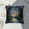 thumbnail image 2 of PHYHOO Beautiful Decorative Pillow Covers Pillowcases Pillow Cases Cushion Cover for Home Sofa Bedding White, 2 of 5