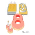 thumbnail image 2 of Ateco Large Number Cake Cookie Cutter Number 4, 2 of 3