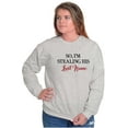 thumbnail image 4 of Engagement Party Photos Set His Hers Women Crewneck Sweatshirt Brisco Brands X, 4 of 7