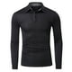 thumbnail image 2 of Camisa Blusa Pullover Hombres Pompotops Manga Larga Slim Fit oipoqjl27591, 2 of 8