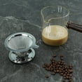 thumbnail image 4 of Pebbuoy Coffee Filter Cup Stainless Steel Coffee Filter Extraction Tool Paperless Slow Drip Coffee Filter for Home, 4 of 6