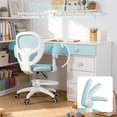 thumbnail image 5 of Thehsnt Kids Desk Chair with Adjustable Footrest & Flip Armrest – 360° Swivel Mesh Computer Chair for Home Bedroom Learning, 5 of 13
