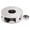 Silver Circular Hole, variant on NFTIGB Stainless Steel Teapot Warmer with Irregular Ventilation Holes, Tea Heater Set with Tealight Holder for Home Kitchen, 5.9 inches / 15 cm, Silver