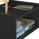 thumbnail image 5 of MORU Buró para Recámara Flotante Aire Negro, Mesa de Noche, Mueble para recámara, Mesa Auxiliar Minimalista, Mesa de Apoyo, Buró para Dormitorio y Sala, 5 of 7