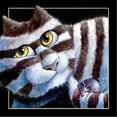 thumbnail image 2 of Seeley, Laura 26x26 Gold Ornate Wood Framed with Double Matting Museum Art Print Titled - Waiting For You (Black), 2 of 4