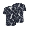 thumbnail image 3 of Daiia Anchor and Lighthouse Mens Baseball Jersey Button Down Shirts Short Sleeve Sports Uniforms-Medium, 3 of 9