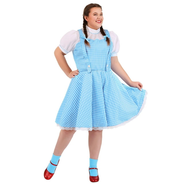 Costume de Sorcière de Oz Grande Taille Dorothy