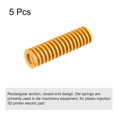thumbnail image 3 of Troquel Resorte, 18mm OD 70mm Largo 5 Piezas Espiral Estampado Ligera Carga Compresión Troquel Resortes para Impresora 3D Eléctrica Pieza, Amarillo Unique Bargains Muelle de matriz de compresión, 3 of 5