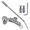 Silver, variant on Oasiva Electric Guitar Bridge Stop Bar Tailpiece Tremolo Electric Guitars Accessory
