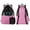 Pink, variant on Polyester Mesh Drawstring Backpack with Internal Wet Pocket & Handle, Lightweight Swim Gym Beach Travel Storage Sack