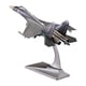 thumbnail image 5 of Modelo de avión a escala 1:72 con soporte, regalo de recuerdo, coleccionables, modelo de caza de aleación fundida para estante, sala de estar, Bar, Gris, 5 of 9