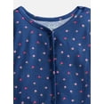 thumbnail image 3 of Wonder Nation Girls Ribbed Top and Pants Pajama Set with Scrunchie, 2 Piece, Sizes 4-18, 3 of 3