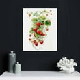 thumbnail image 4 of ONETECH Kitchen Wall Art Fruit Posters Prints Strawberry Pineapple Avocado Pictures Watercolor Canvas Wall decor, 4 of 4
