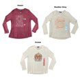 thumbnail image 2 of Modern Canvas Women's Fall Harvest Pumpkin Thankful Autumn Long Sleeve Shirt (Heather Grey, L), 2 of 4