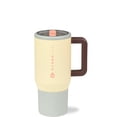 thumbnail image 1 of HydroJug Traveler - Botella de agua con asa y pajita abatible - Cabe en portavasos, vaso resistente a fugas, reutilizable, aislado, de acero inoxidable y base de goma - Regalos para mujeres y hombres, 1 of 4