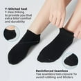 thumbnail image 3 of NevEND 6 Pairs Ankle Socks Women's and Men - Soft Thin Cotton Athletic Breathable Mesh Running Low Cut No Show Summer Socks, 3 of 7