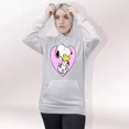 thumbnail image 1 of Sudadera Con Gorro Snoopy Woodstock Love Amor Corazon Token, 1 of 6