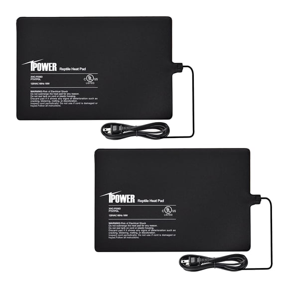 Calentador de terrario Heat Pad iPower para reptiles debajo del tanque, 8 x 12 pulgadas