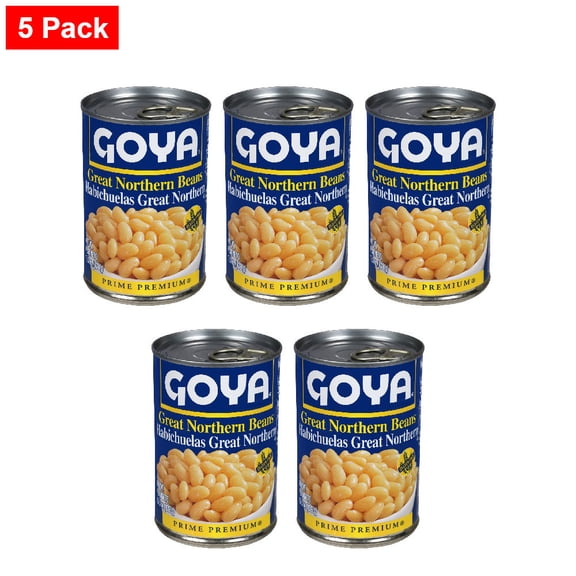 Goya Great Northern Beans 15.5 oz - 5 Pack