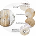 thumbnail image 6 of White Dandelion Waterproof Fabric Shower Curtain,Spring Farmhouse Pastoral Flowers Floral Waterproof Fabric Shower Curtain for Bathroom Curtains Bathtubs Shower Curtains with 12 Hooks Small 36x72in, 6 of 8