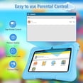 thumbnail image 2 of Tableta para niños Veidoo, 32GB de almacenamiento, WiFi, tableta Android de 7 pulgadas para niños pequeños(azul), 2 of 5