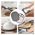 thumbnail image 4 of Red lobster funny Pot Holders for Kitchen - Heat Resistant Oven Mitts Hot Pads with Pocket, Non Slip Silicone Pot Holders, Cute Hanging Loop Potholders for Kitchen Baking, 4 of 5