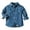 Blue, variant on Boys' Polo Shirts Long Sleeve Uniform Shirt Button-Down Shirts Boys Spring Outfits
