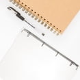 thumbnail image 4 of KAKOWELY binder Binder Notebook Shell Plastic A4 Scrapbook Shell Plastic Binder Folder Loose-leaf Notebook Shell12.4"X10.04"X0.98", 4 of 4