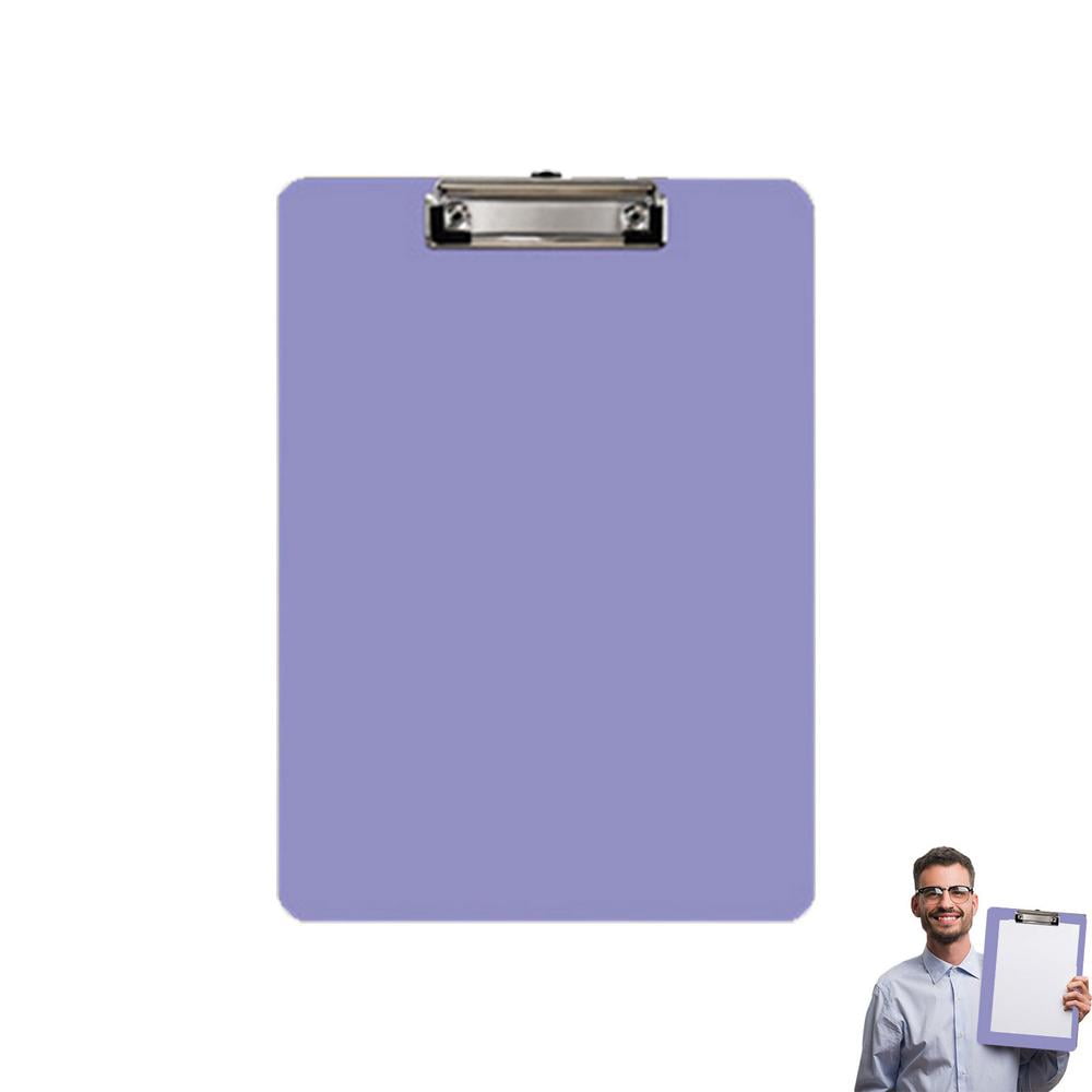 Tohuu Kids Clipboard Durable Clip Board with Low Profile Clip A4 Letter Size Clipboards for