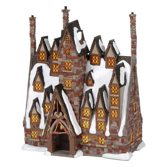 Department 56 Harry Potter Village The Three Broomsticks Lit Building Figurine 9.3in H