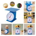 thumbnail image 2 of Mechanical Dial Scale,220-Lbs Heavy Duty Portion-Control Kitchen and Food Scale,Large Visible Beveled Dial/High Precision +-1.1 Lbs,for Supermarkets,Food Markets,Snack Shops., 2 of 7