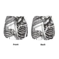 thumbnail image 5 of Lsque Skeleton Book Lover Printed Women's Running Shorts with Liner Pockets,Elastic Quick Dry Workout Athletic Gym Yoga Shorts,Womens High Waist Shorts-X-Large, 5 of 9