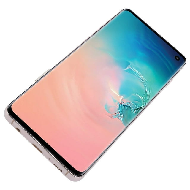 Crtynell Galaxy S10 G9730 6.1 Inch AMOLED Screen Replacement Kit Gold