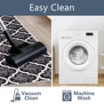 thumbnail image 5 of Sussexhome Washable Kitchen Black/White Rug Runner, 20'' x 59'', 5 of 8