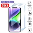 thumbnail image 1 of Protectores de pantalla para iPhone, cristal templado para iPhone 14, 13, 12, 11 Pro Max, Xs Max, X, Xr, 6, 6S, 7, 8 plus, 5, 5S, SE, 2020, 3 unidades, 1 of 3