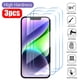 thumbnail image 1 of Protectores de pantalla para iPhone, cristal templado para iPhone 14, 13, 12, 11 Pro Max, Xs Max, X, Xr, 6, 6S, 7, 8 plus, 5, 5S, SE, 2020, 3 unidades, 1 of 3