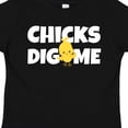 thumbnail image 4 of Inktastic Chicks Dig Me Boys Toddler T-Shirt, 4 of 5