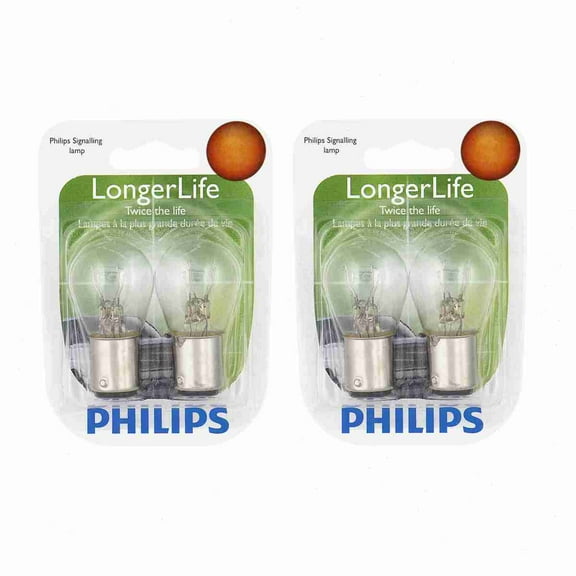 2 pc Philips 1176LLB2 Long Life Tail Light Bulbs