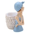 thumbnail image 2 of Desktop Resin Ornament, Multi Purpose Blue Girl Statue Pen Holder Resin Material Smoother Lines Exquisite Details For Gifts For Desktop Decoration ANGGREK Otros, 2 of 8