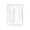 pink, variant on Eyelash Perm Pads Self Adhesive Reusable Silicone Lash Lift Tool for Home Salon Use 1 Pair
