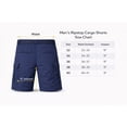 thumbnail image 2 of Men’s Cargo Shorts Casual Cotton (38, Gray), 2 of 7