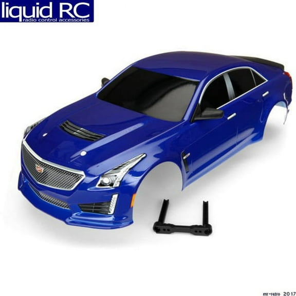Traxxas 8391A Body, Cadillac CTS-V, Blue (Painted, Decals Applied)