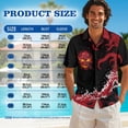 thumbnail image 5 of Psesaysky Red Octopus Sea Ocean Print Matching Couple Outfits Mens Tropical Aloha Shirts Plus Size Women Sleeveless Tank Sundress with Pockets Summer Beach Dress Cover up,S-5XL, 5 of 7