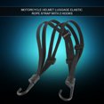 thumbnail image 1 of Garosa BSDDP Motorcycle Strength Retractable Helmet Luggage Elastic Rope Strap with 2 Hooks,Helmet Luggage Elastic Rope,Helmet Elastic Rope, 1 of 8